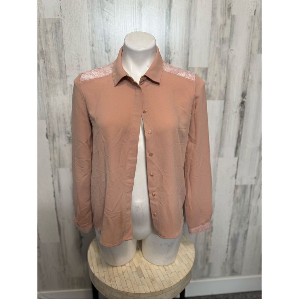 Forever 21 pink blouse